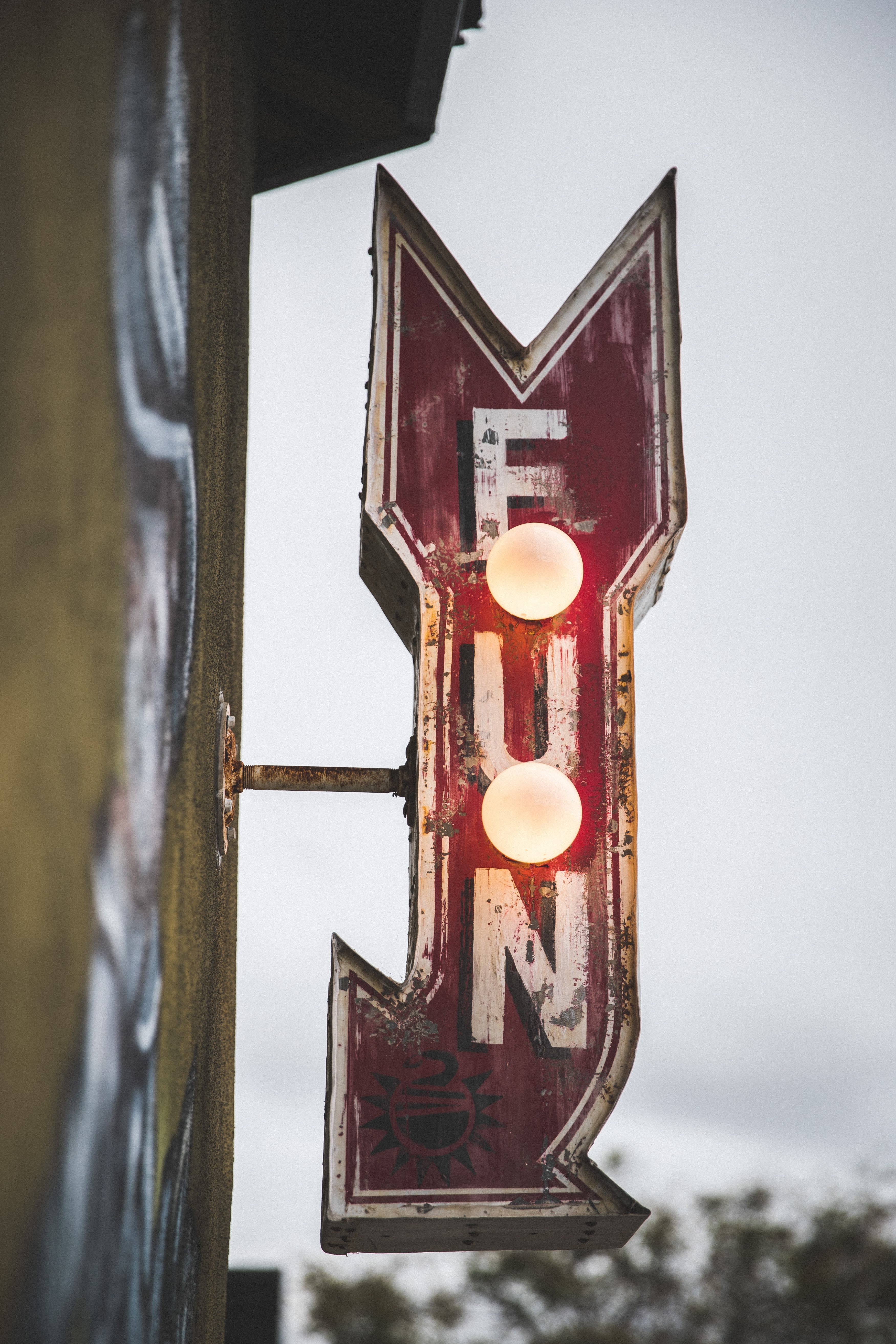 Fun neon signage